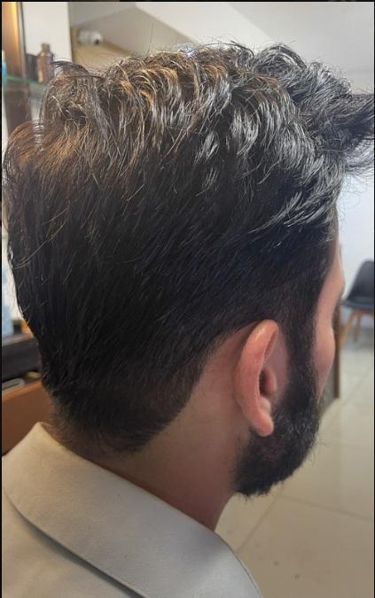 Corte de cabello profesional en estética